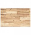 vidaXL Desk Top Untreated 60x50x2 cm Solid Wood Acacia — Colour: natural, Size: 60 x 50 x 2 cm