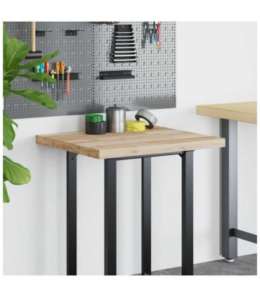 vidaXL Desk Top Untreated 100x60x4 cm Solid Wood Acacia — Colour: natural, Size: 100 x 60 x 4 cm