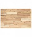 vidaXL Desk Top Untreated 80x50x2 cm Solid Wood Acacia — Colour: natural, Size: 80 x 50 x 2 cm