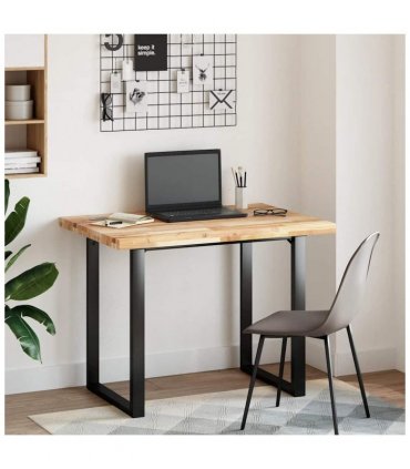 vidaXL Desk Top Untreated 100x70x4 cm Solid Wood Acacia — Colour: natural, Size: 100 x 70 x 4 cm