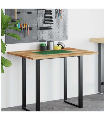 vidaXL Desk Top Oil Finished 100x70x2 cm Solid Wood Acacia — Size: 100 x 70 x 2 cm