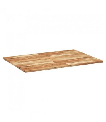 vidaXL Desk Top Oil Finished 100x70x2 cm Solid Wood Acacia — Size: 100 x 70 x 2 cm