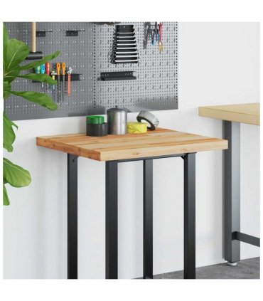 vidaXL Desk Top Oil Finished 100x60x4 cm Solid Wood Acacia — Size: 100 x 60 x 4 cm
