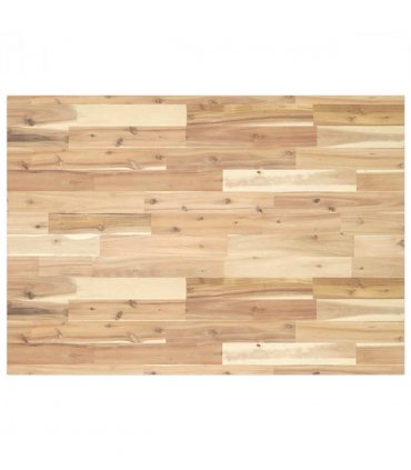 vidaXL Desk Top Untreated 100x70x2 cm Solid Wood Acacia — Colour: natural, Size: 100 x 70 x 2 cm