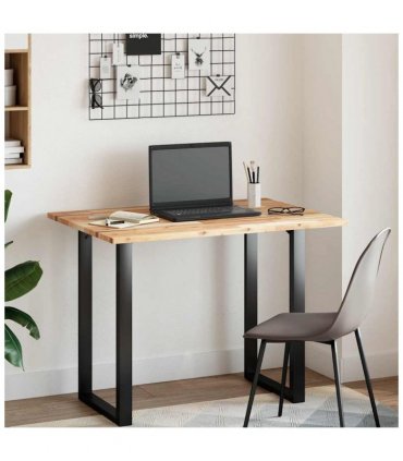 vidaXL Desk Top Untreated 100x70x2 cm Solid Wood Acacia — Colour: natural, Size: 100 x 70 x 2 cm