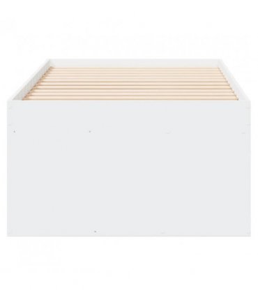 vidaXL Daybed with Drawers without Mattress White 90x190 cm Single — Size: 90 x 190 cm