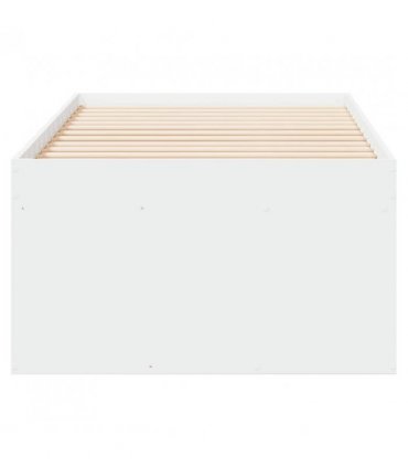 vidaXL Daybed | White | Engineered wood | 100x200 cm | Daybed | Rectangular — Size: 100 x 200 cm