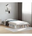 vidaXL Bed Frame without Mattress White 90x190 cm Single — Size: 90 x 190 cm — V0672117742