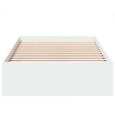 vidaXL Bed Frame with Drawers without Mattress White 90x200 cm — Size: 90 x 200 cm — V0672117869