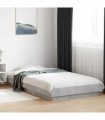 vidaXL Bed Frame without Mattress Concrete Grey 100x200 cm — Size: 100 x 200 cm — V0672118120