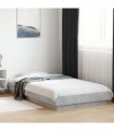 vidaXL Bed Frame without Mattress Concrete Grey 90x190 cm Single — Size: 90 x 190 cm — V0672118159
