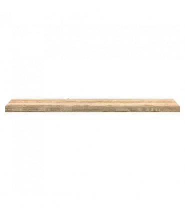 vidaXL Stair Treads 2 pcs Untreated 120x30x2 cm Solid Wood Oak — Colour: natural, Size: 120 x 30 x 2 cm