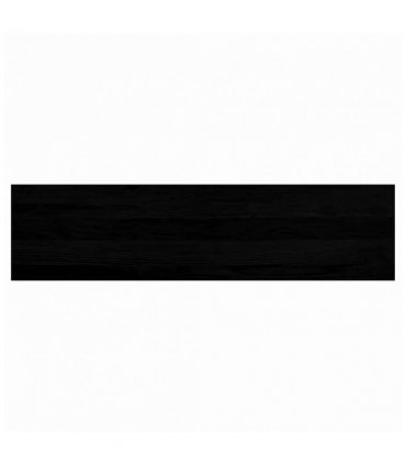 vidaXL Stair Treads 2 pcs Brown Black 100x25x2 cm Solid Wood Oak — Size: 100 x 25 x 2 cm