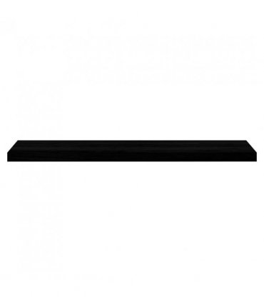 vidaXL Stair Treads 4 pcs Brown Black 110x30x2 cm Solid Wood Oak — Size: 110 x 30 x 2 cm
