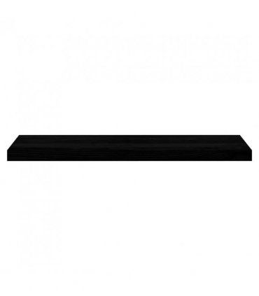 vidaXL Stair Treads 4 pcs Brown Black 90x25x2 cm Solid Wood Oak — Size: 90 x 25 x 2 cm