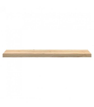 vidaXL Stair Treads 2 pcs Untreated 110x30x2 cm Solid Wood Oak — Colour: natural, Size: 110 x 30 x 2 cm