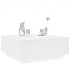 vidaXL Coffee Table White 100x100x40 cm Engineered Wood