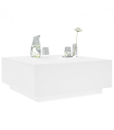 vidaXL Coffee Table White 100x100x40 cm Engineered Wood
