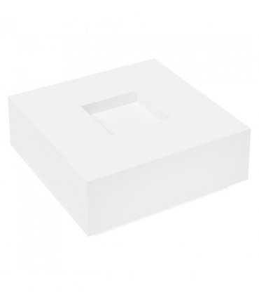 vidaXL Coffee Table White 100x100x40 cm Engineered Wood