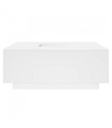 vidaXL Coffee Table White 100x100x40 cm Engineered Wood