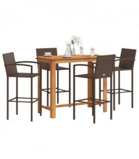 vidaXL Garden Bar Set | Brown