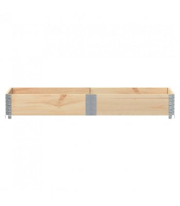 vidaXL Garden Planter 150x50 cm Solid Wood Pine — Colour: natural, Size: 150 x 50 x 21.5 cm