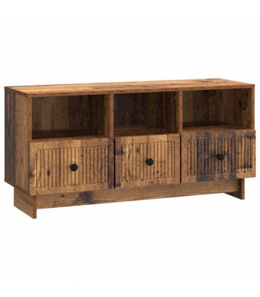 vidaXL TV Cabinet Old Wood 102 x 34.5 x 50 cm Engineered Wood