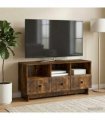 vidaXL TV Cabinet Smoked Oak 102 x 34.5 x 50 cm Engineered Wood
