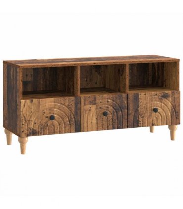 vidaXL TV Cabinet Old Wood 102 x 34.5 x 50 cm Engineered Wood — V0672121042