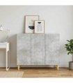 vidaXL Sideboard Concrete Grey 89 x 34.5 x 80 cm Engineered Wood — V0672121062