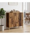 vidaXL Sideboard Old Wood 89 x 34.5 x 80 cm Engineered Wood — V0672121063