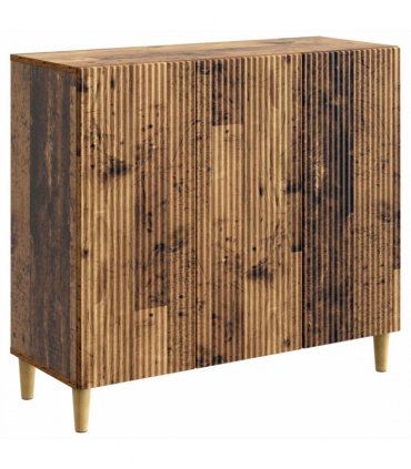 vidaXL Sideboard Old Wood 89 x 34.5 x 80 cm Engineered Wood — V0672121063