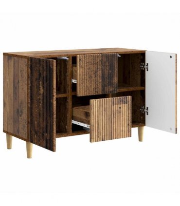 vidaXL Sideboard Old Wood 89 x 34.5 x 60 cm Engineered Wood