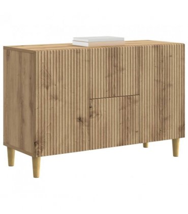 vidaXL Sideboard Artisan Oak 89 x 34.5 x 60 cm Engineered Wood