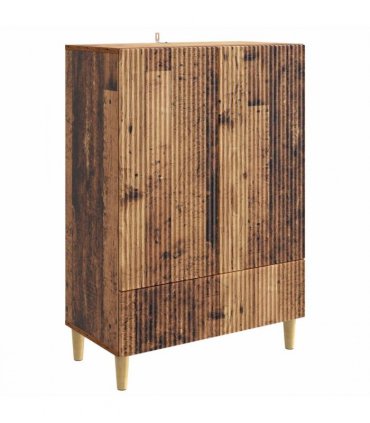 vidaXL Sideboard Old Wood 66 x 34.5 x 95 cm Engineered Wood