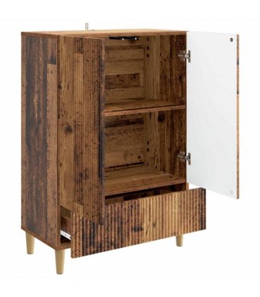 vidaXL Sideboard Old Wood 66 x 34.5 x 95 cm Engineered Wood