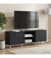 vidaXL TV Cabinet Black 150 x 31 x 50 cm Engineered Wood