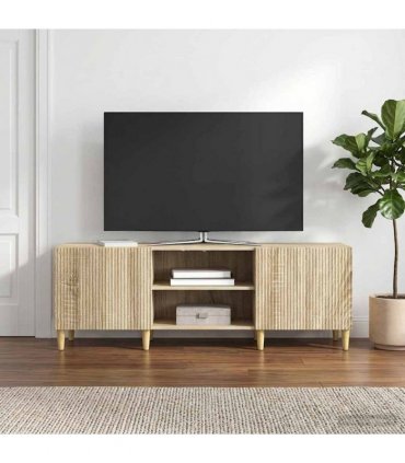 vidaXL TV Cabinet Sonoma Oak 150 x 31 x 50 cm Engineered Wood