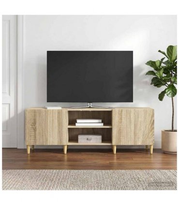 vidaXL TV Cabinet Sonoma Oak 150 x 31 x 50 cm Engineered Wood