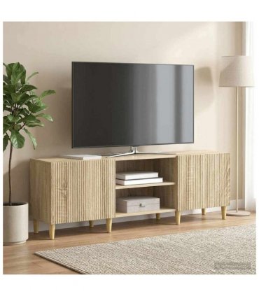 vidaXL TV Cabinet Sonoma Oak 150 x 31 x 50 cm Engineered Wood