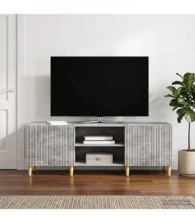 vidaXL TV Cabinet Concrete Grey 150 x 31 x 50 cm Engineered Wood