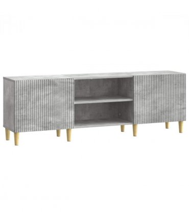 vidaXL TV Cabinet Concrete Grey 150 x 31 x 50 cm Engineered Wood