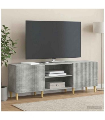 vidaXL TV Cabinet Concrete Grey 150 x 31 x 50 cm Engineered Wood