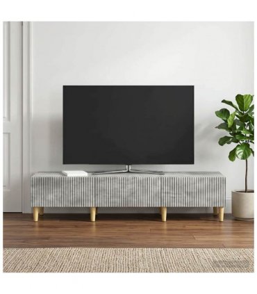 vidaXL TV Cabinet Concrete Grey 147 x 34.5 x 30 cm Engineered Wood