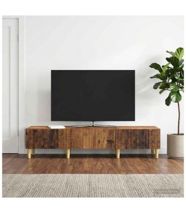 vidaXL TV Cabinet Old Wood 147 x 34.5 x 30 cm Engineered Wood