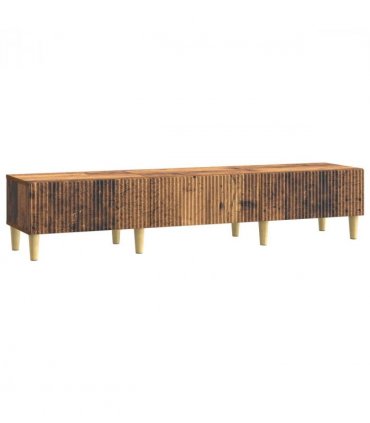 vidaXL TV Cabinet Old Wood 147 x 34.5 x 30 cm Engineered Wood