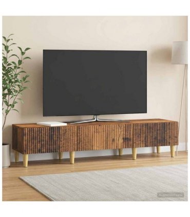 vidaXL TV Cabinet Old Wood 147 x 34.5 x 30 cm Engineered Wood