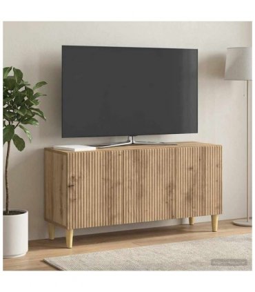 vidaXL TV Cabinet Artisan Oak 99 x 34.5 x 50 cm Engineered Wood