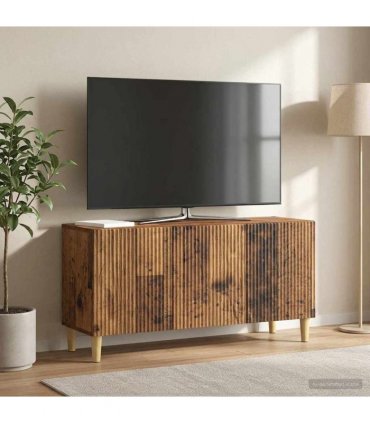 vidaXL TV Cabinet Old Wood 99 x 34.5 x 50 cm Engineered Wood