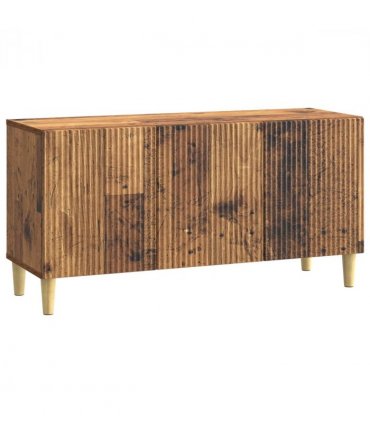 vidaXL TV Cabinet Old Wood 99 x 34.5 x 50 cm Engineered Wood